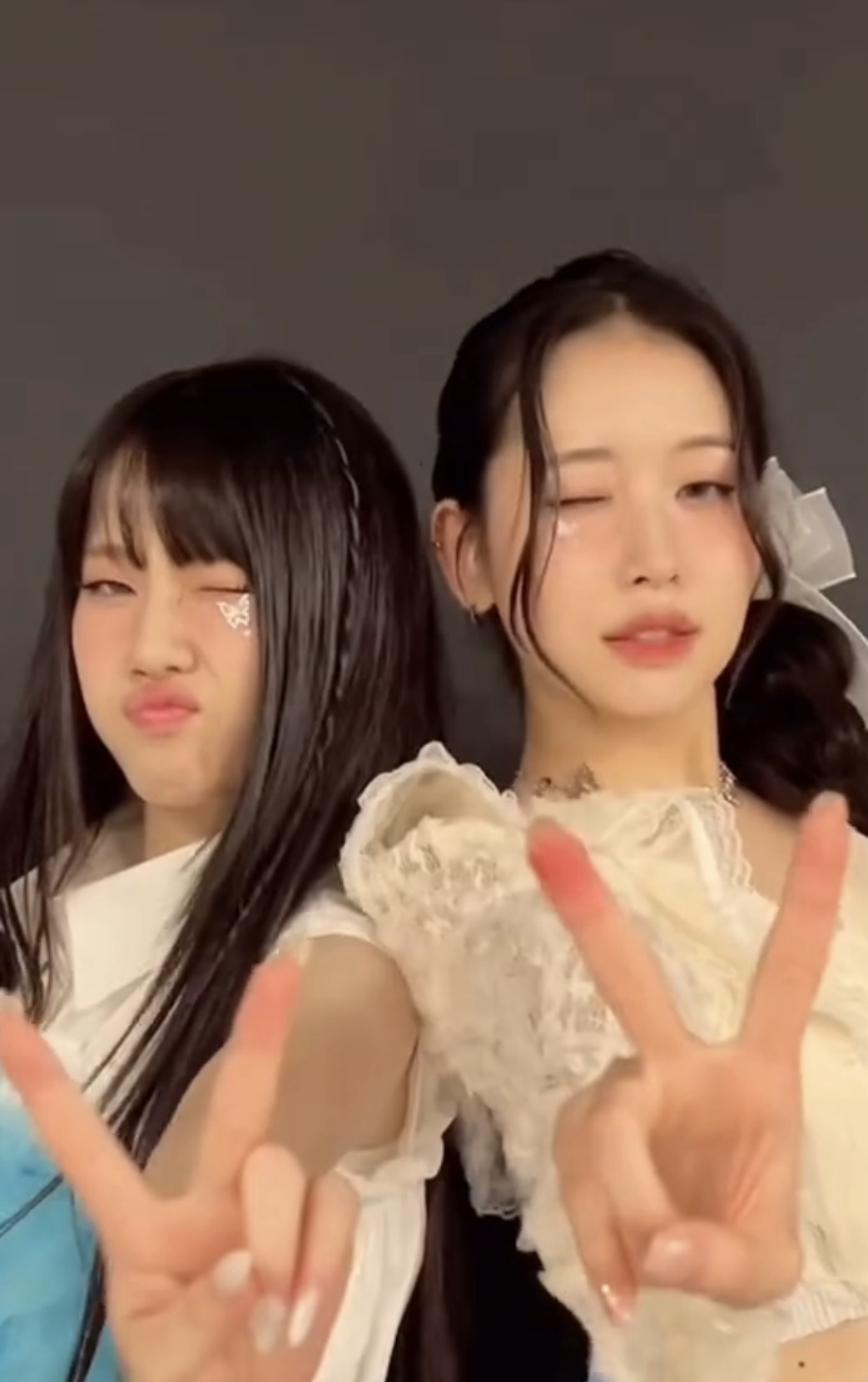 Behind-the-scenes cut of Kasahara Momona (ME:I)