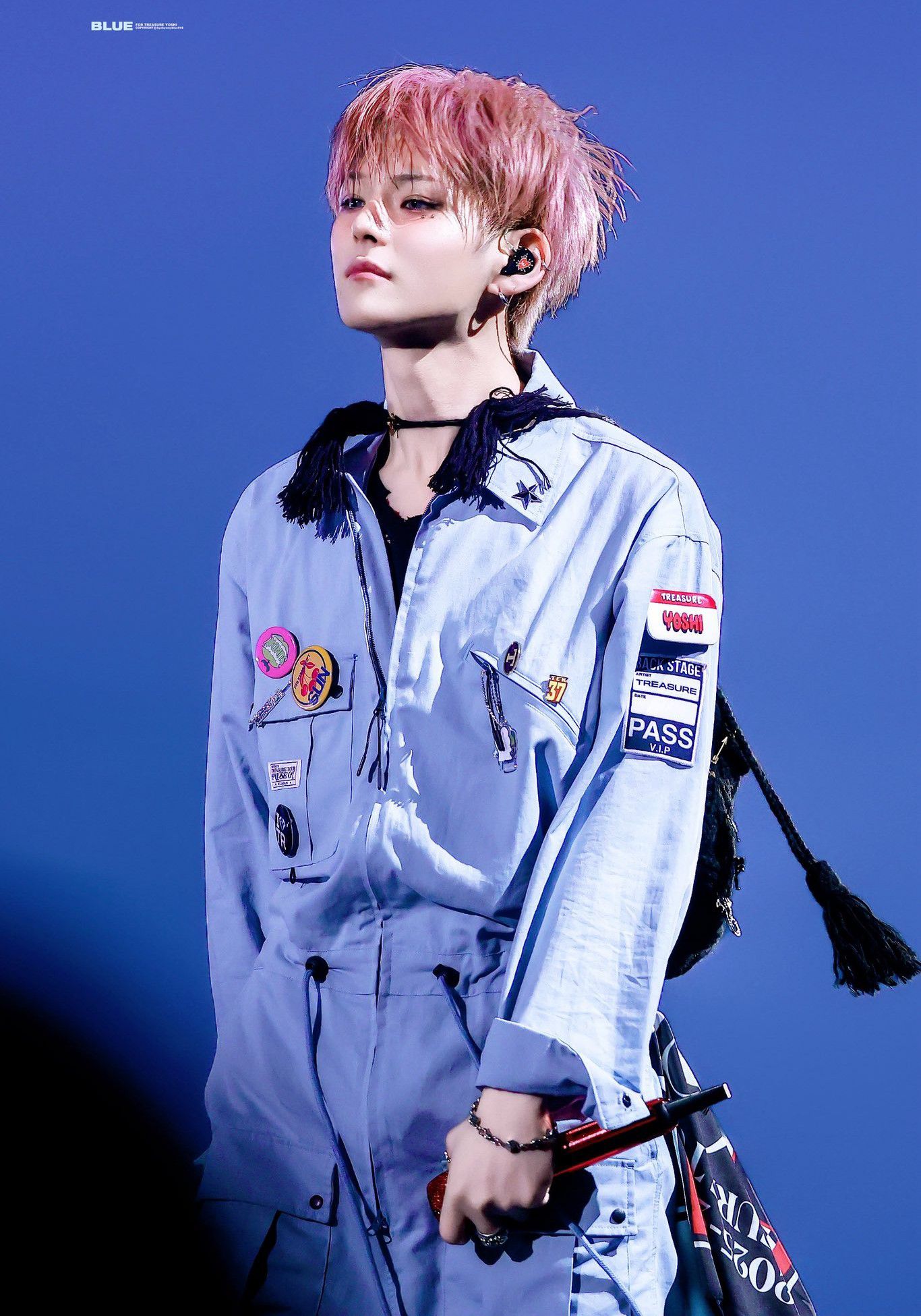 Momen yang diabadikan oleh penggemar Yoshi (TREASURE)