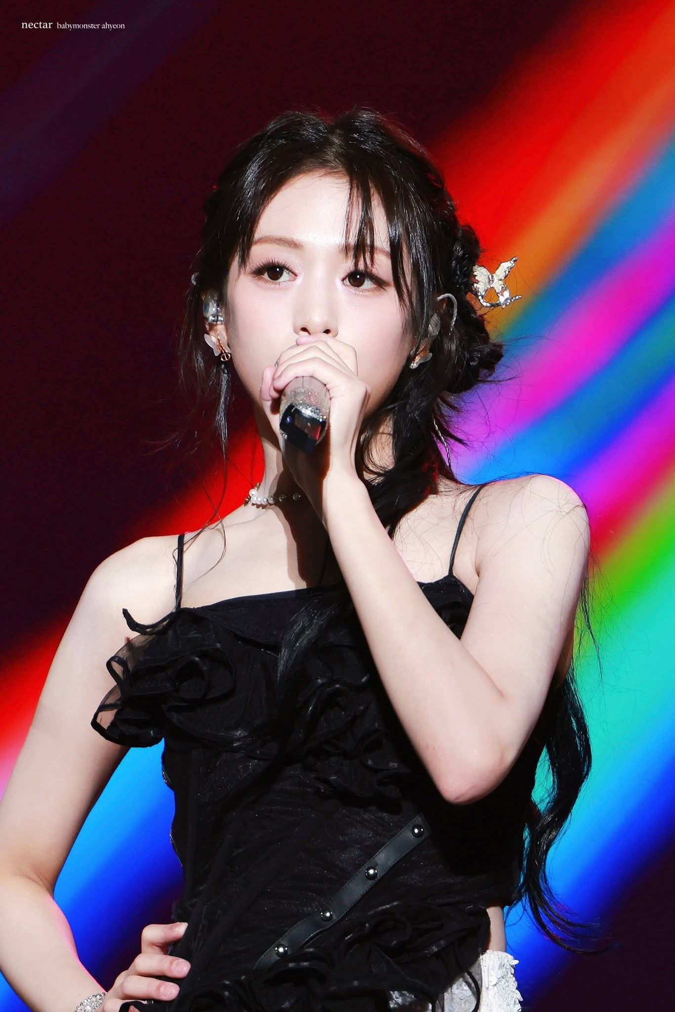 Behind-the-scenes cut of Ahyeon (BABYMONSTER)