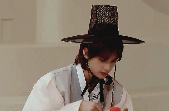 Recent activity shot of Hyunjin (Stray Kids)