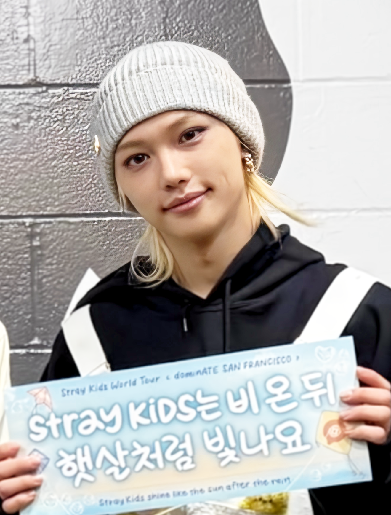 Recent activity shot of Felix (Stray Kids)