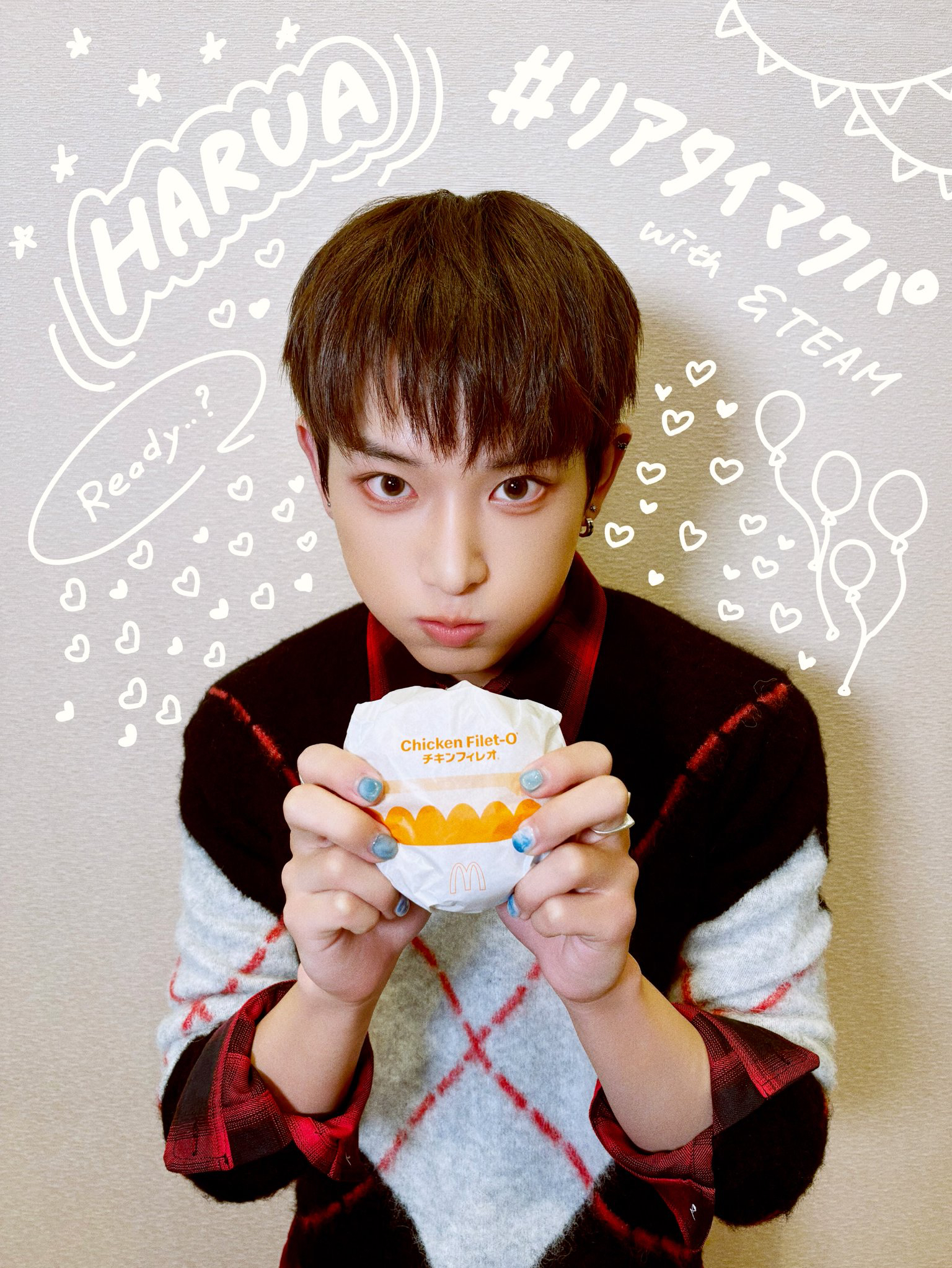 Recent activity shot of Harua (&TEAM)