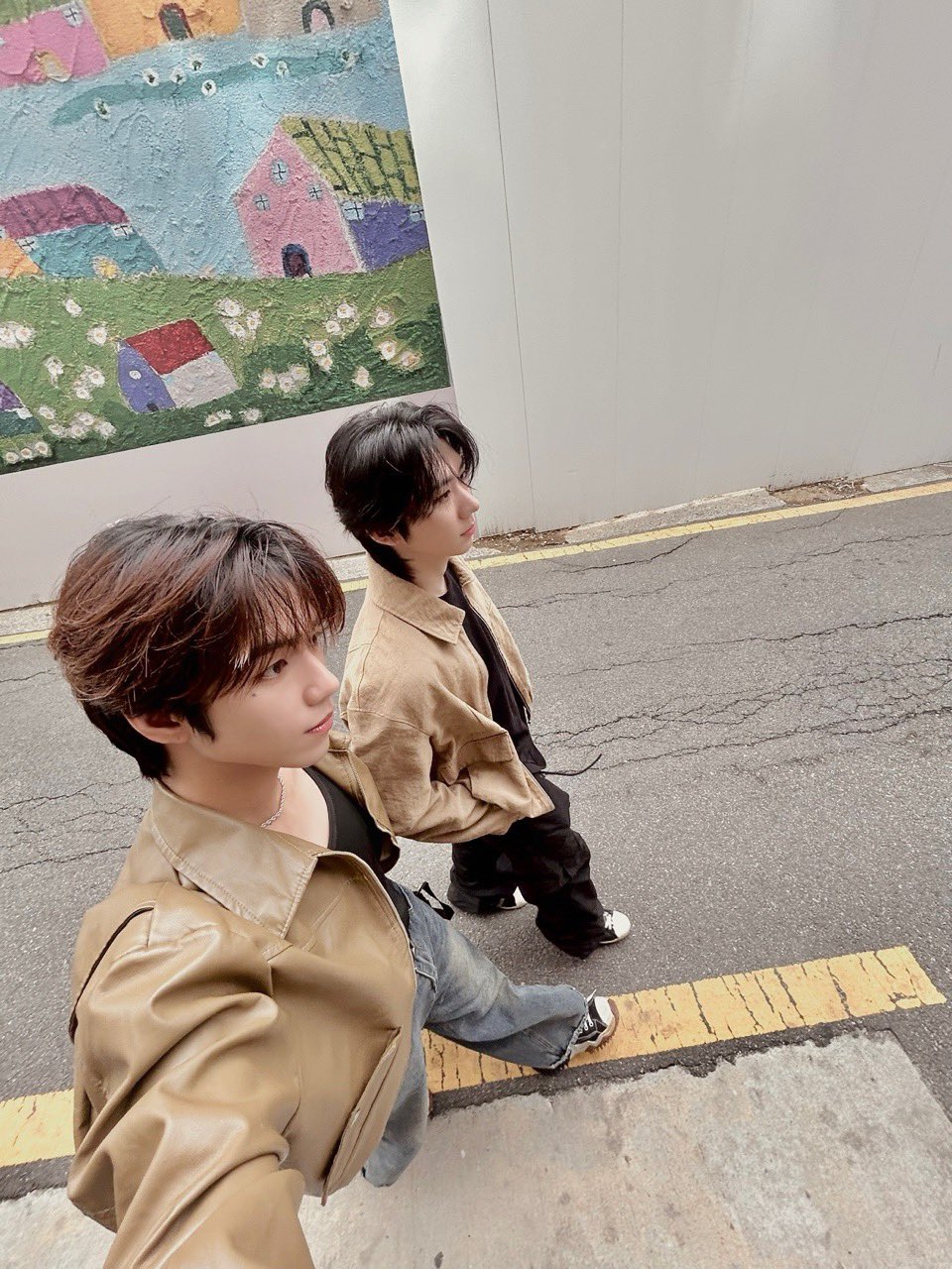 Behind-the-scenes cut of Park Han (AHOF)