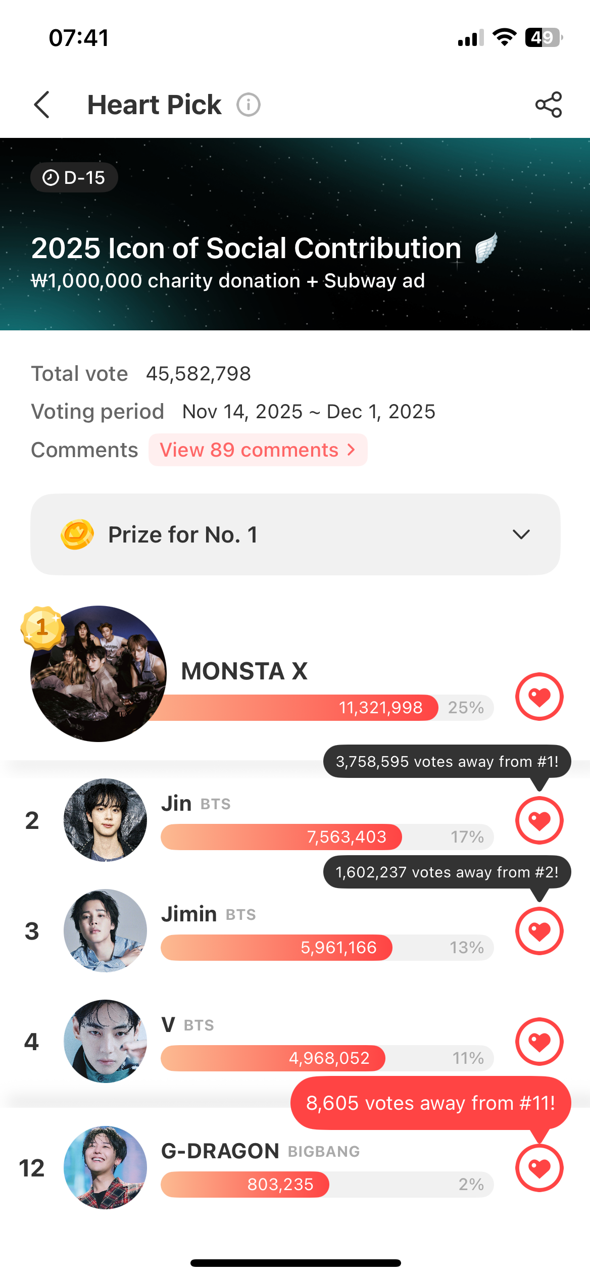 Recent activity shot of G-DRAGON (BIGBANG)