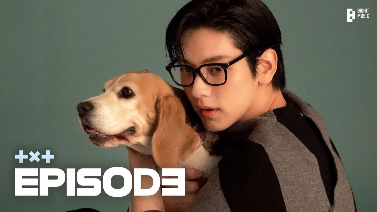 A moment captured by TOMORROW X TOGETHER's fan