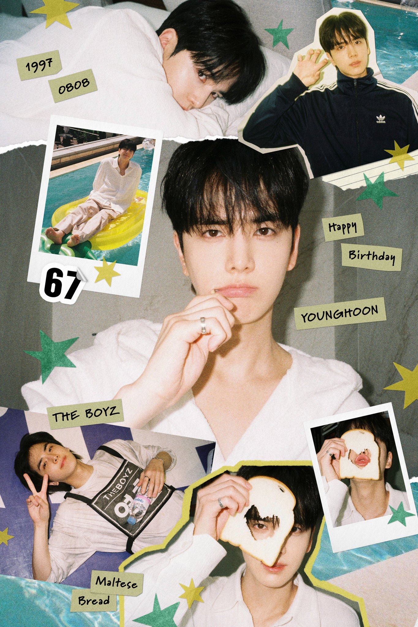 ヨンフン (THE BOYZ)の舞台裏ショット