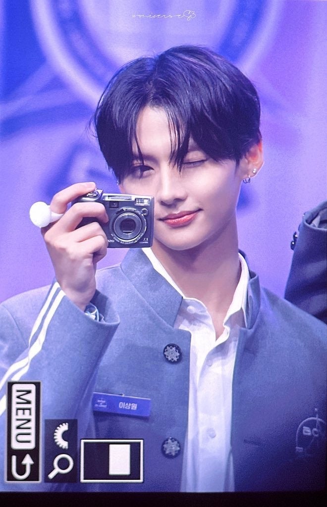 Behind-the-scenes cut of Lee Sangwon (ALPHA DRIVE ONE)