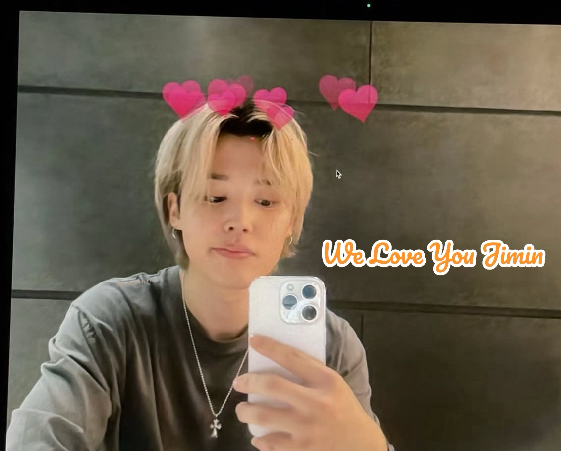 Latest photo of Jimin (BTS)