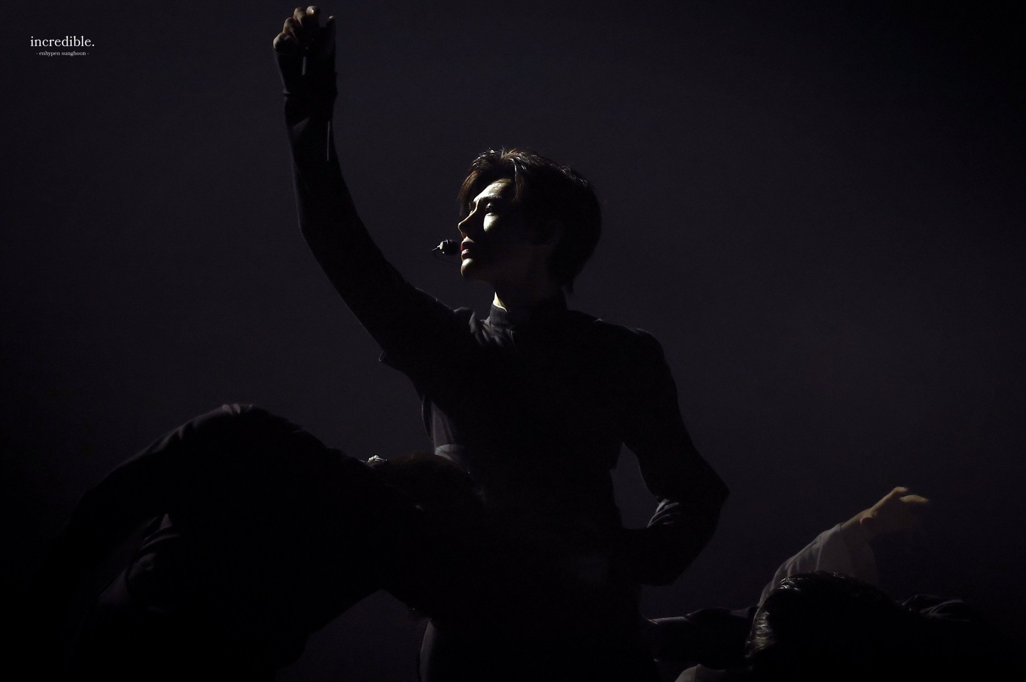 Recent activity shot of Sunghoon (ENHYPEN)