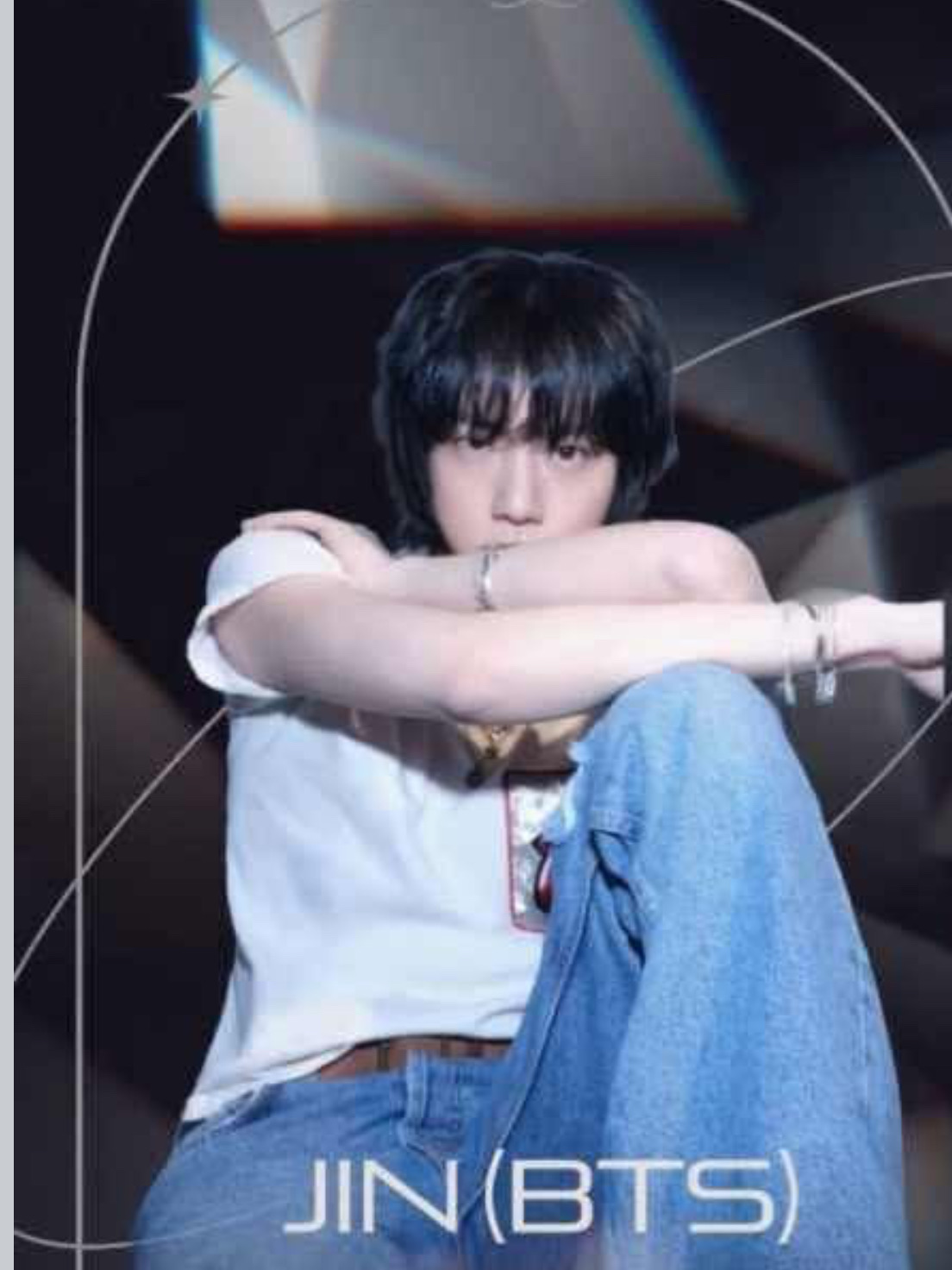 Recent activity shot of Jin (BTS)