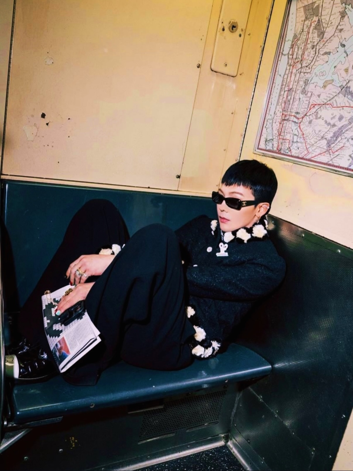 Recent activity shot of G-DRAGON (BIGBANG)