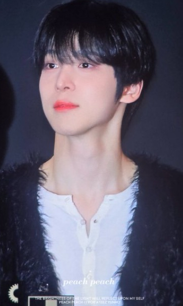 A moment captured by Yunho (ATEEZ)'s fan