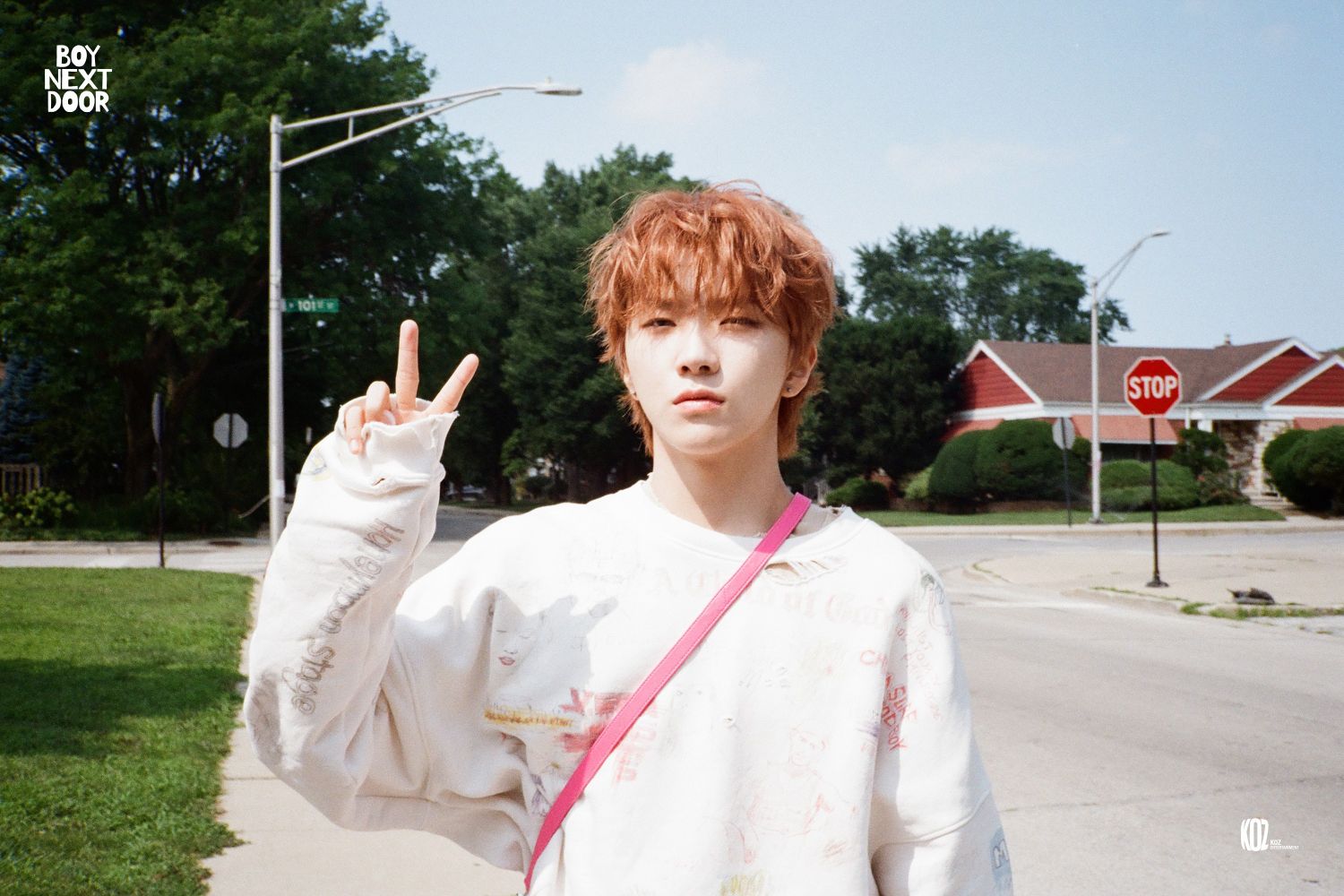 Recent activity shot of Woonhak (BOYNEXTDOOR)