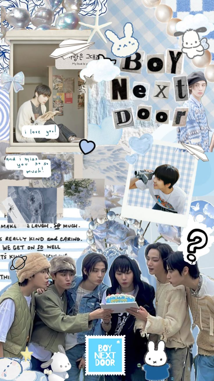 A heartfelt wallpaper shared by BOYNEXTDOOR's fans