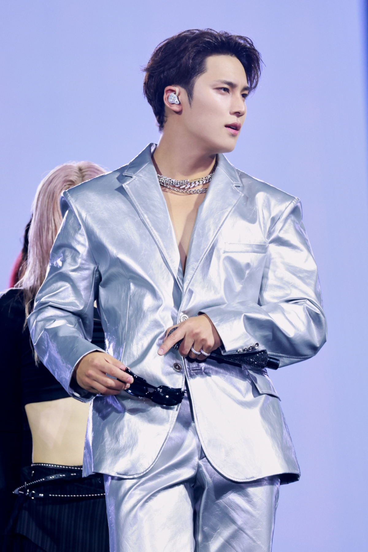 A moment captured by Mingyu (SEVENTEEN)'s fan