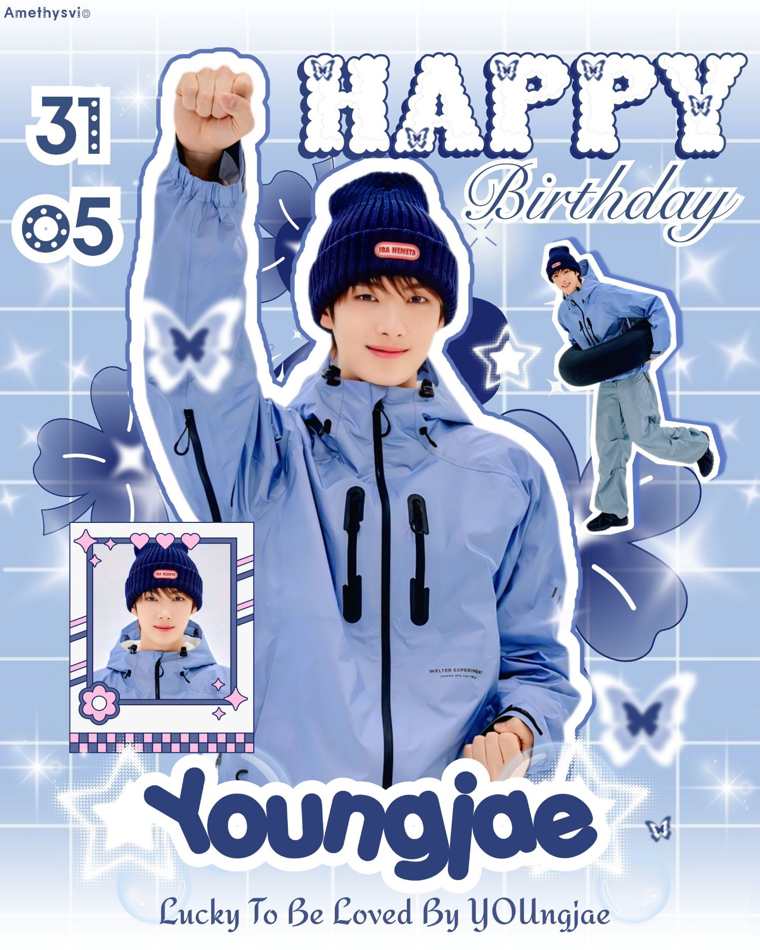 Recent activity shot of Youngjae (TWS)