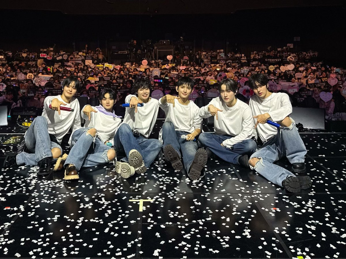 A moment captured by TEMPEST's fan