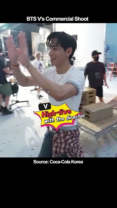 V (防彈少年團)粉絲拍下的瞬間