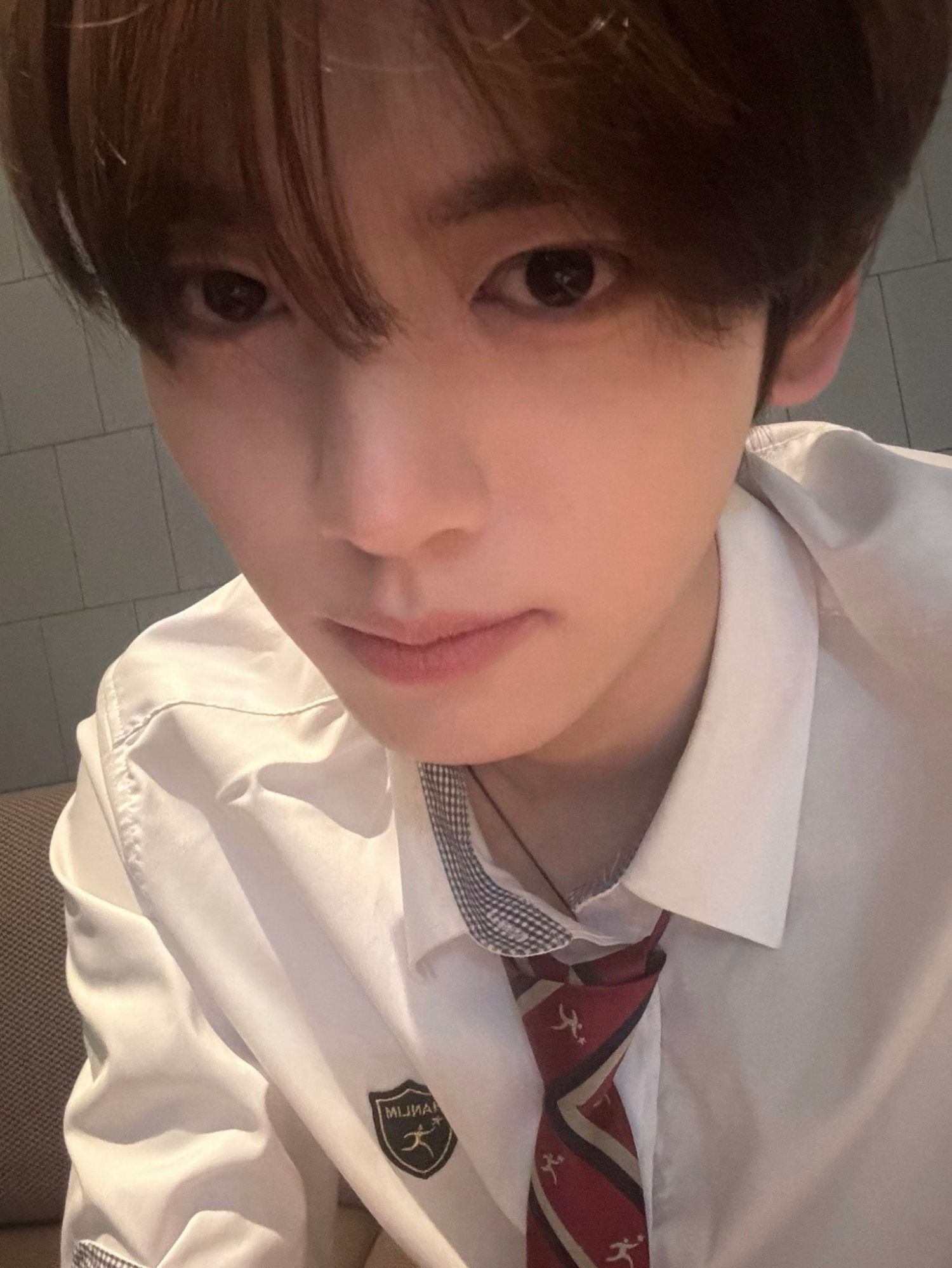 Recent activity shot of Han Yujin (ZEROBASEONE)