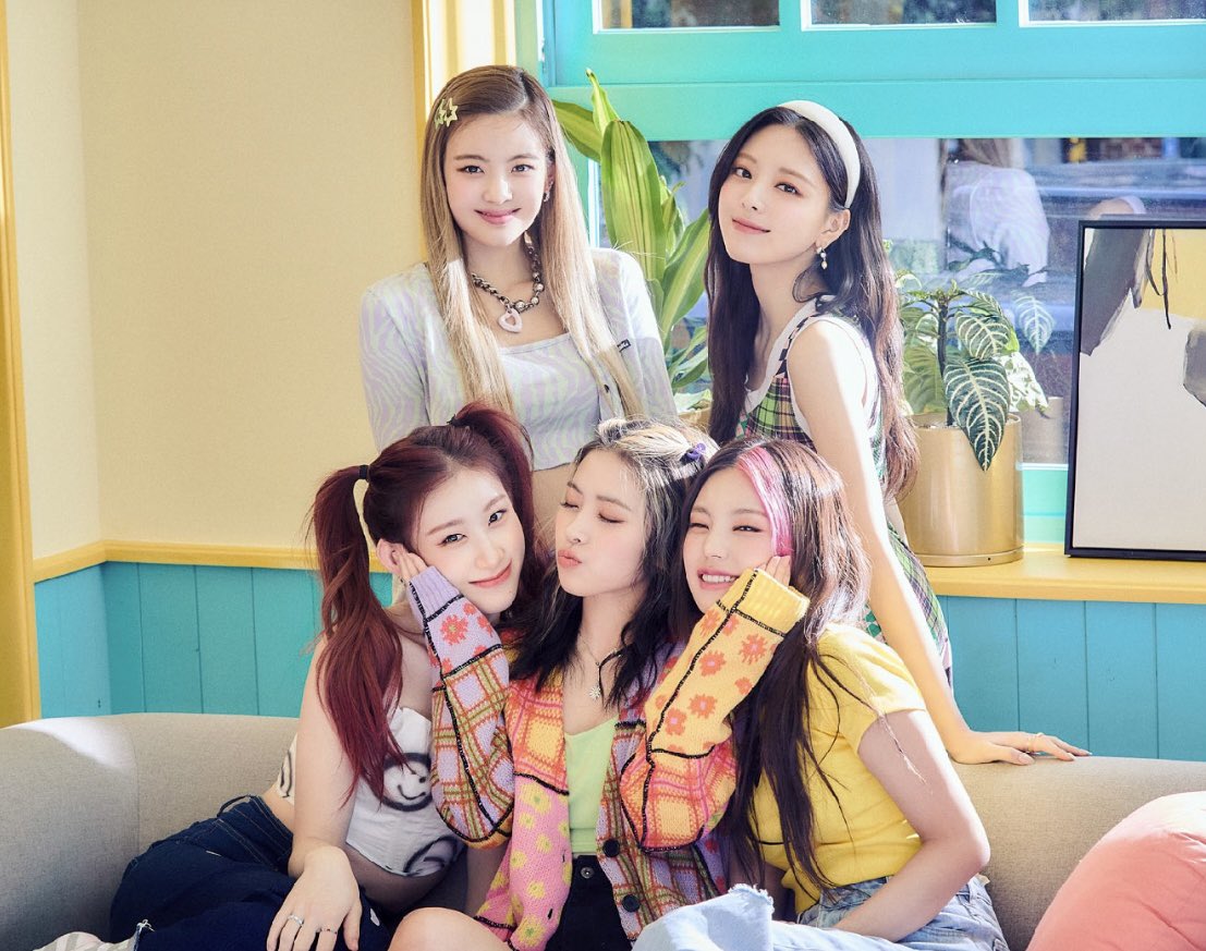 Recent activity shot of ITZY