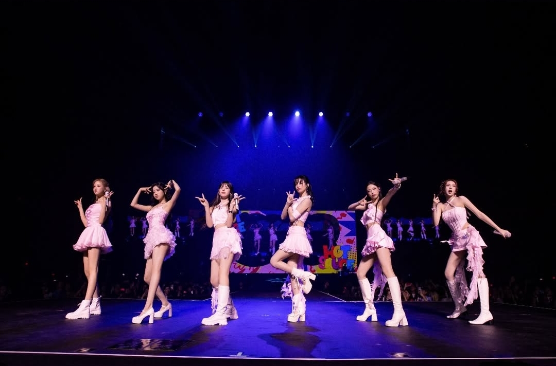 A moment captured by BABYMONSTER's fan