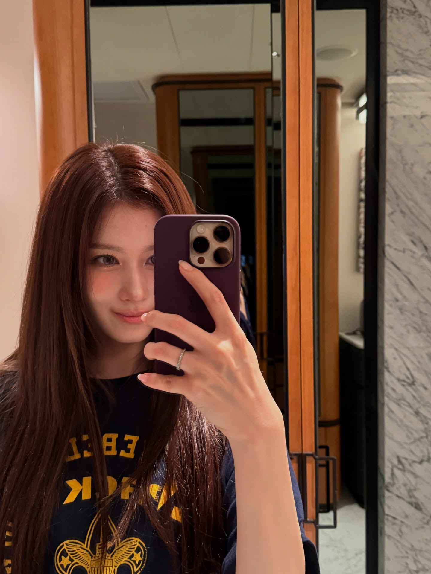 Recent activity shot of Sana (TWICE)