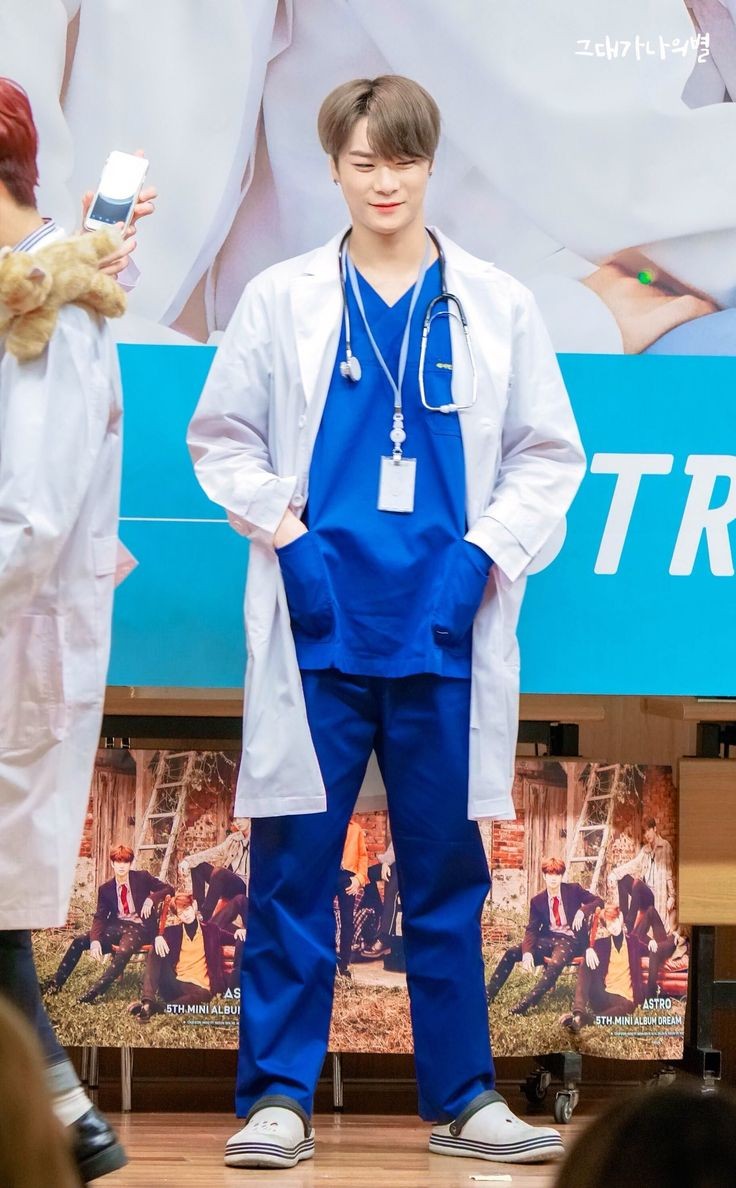 Recent activity shot of Moonbin (ASTRO)