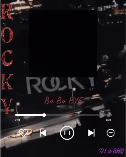 A moment captured by Rocky's fan