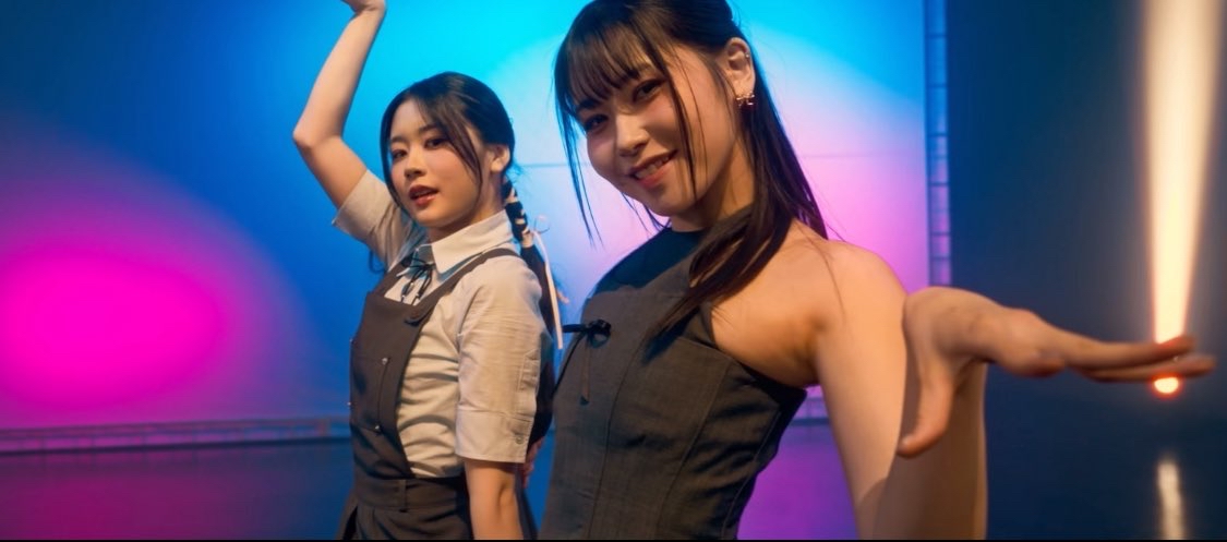 A moment captured by Kasahara Momona (ME:I)'s fan