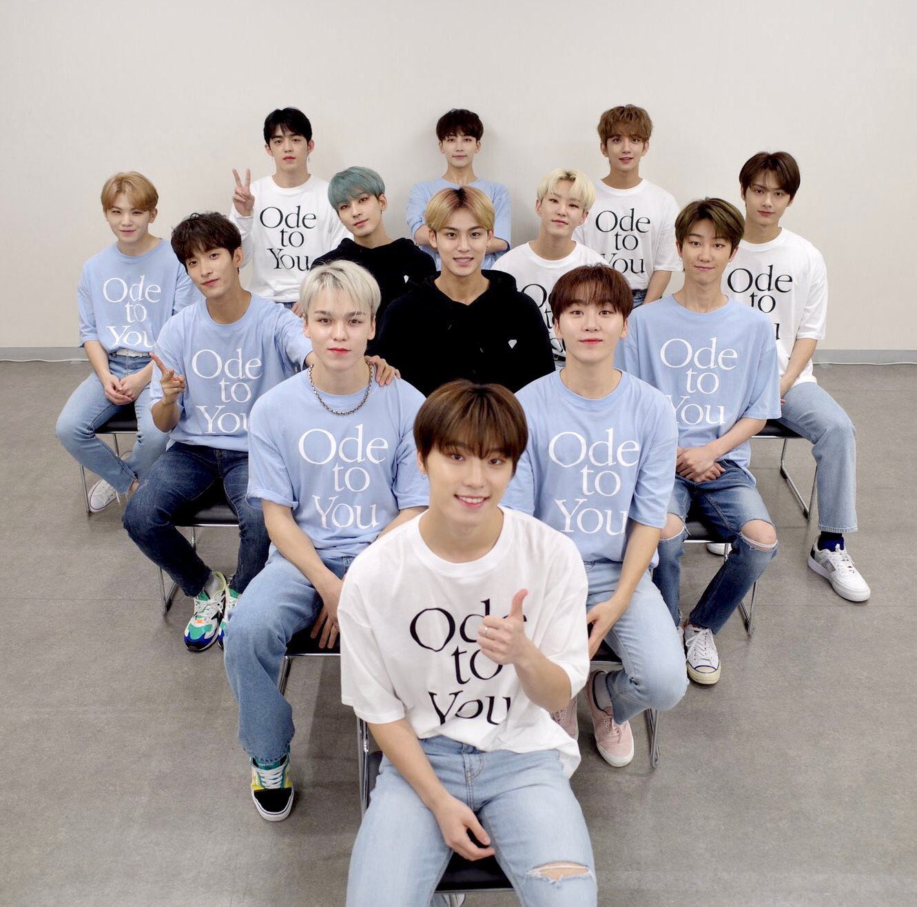 A moment captured by SEVENTEEN's fan