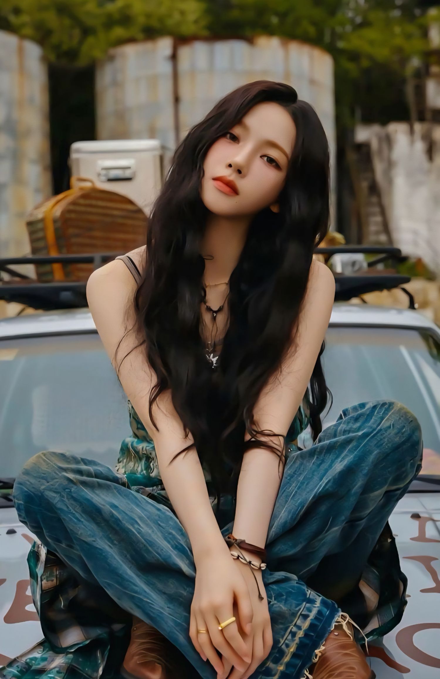 Recent activity shot of Karina (aespa)