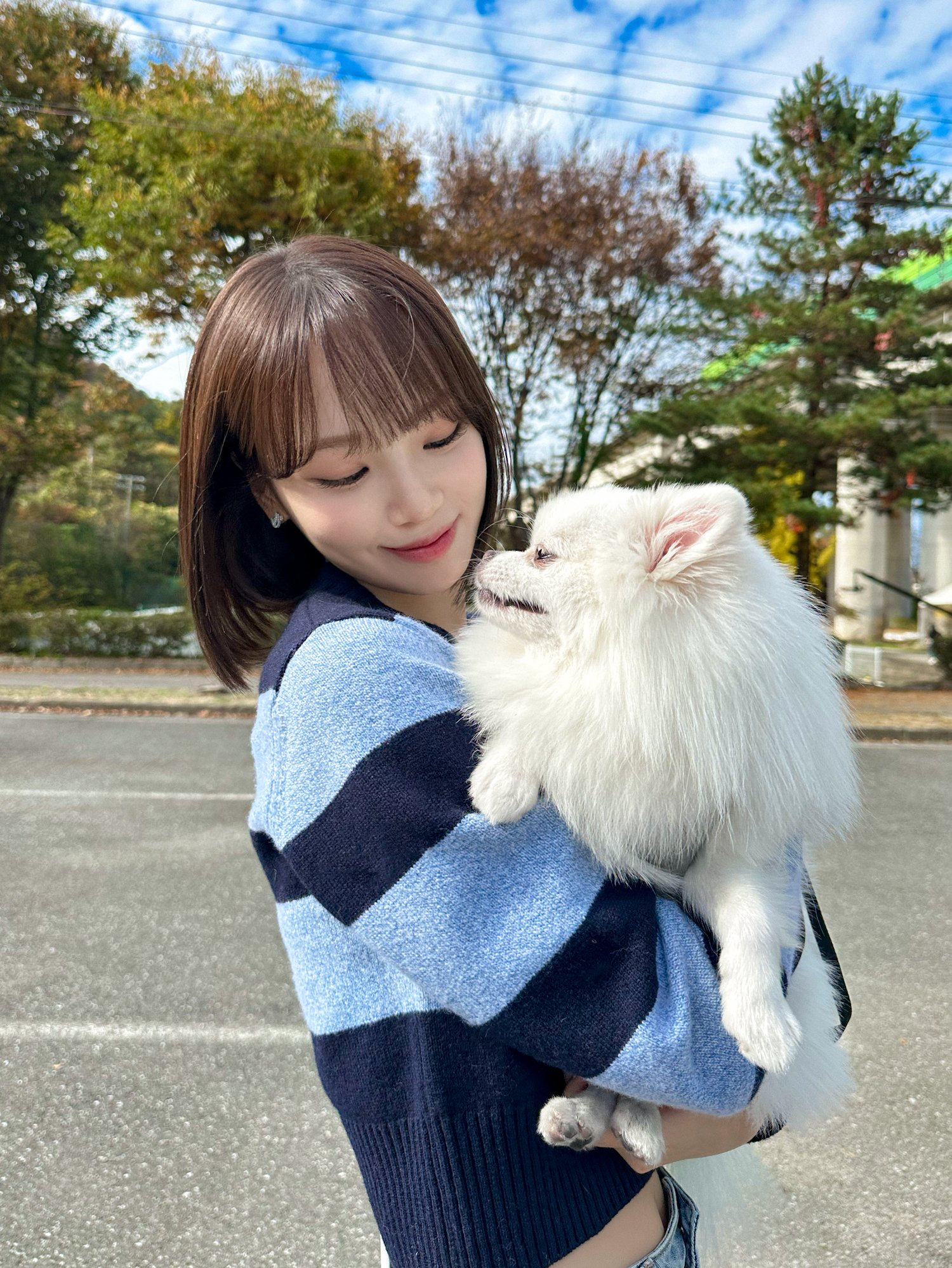 Behind-the-scenes cut of Kim Chaewon (LE SSERAFIM)