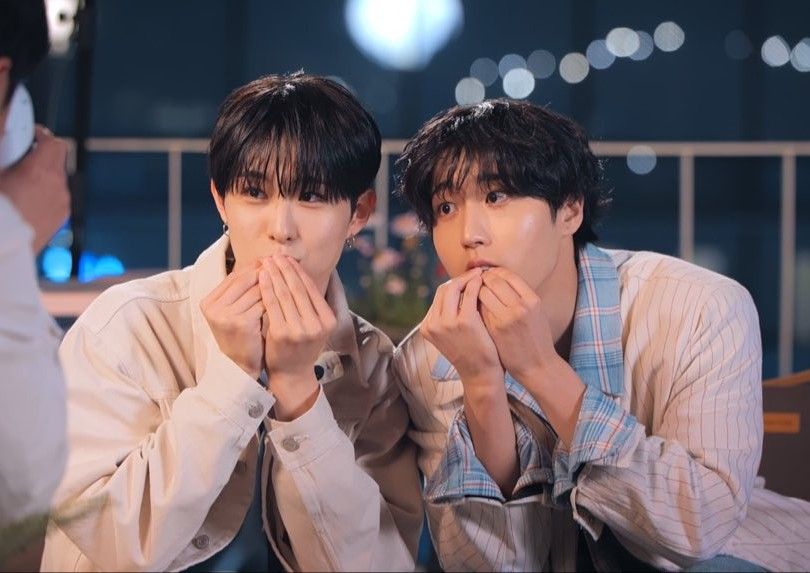 A moment captured by HAN (Stray Kids)'s fan