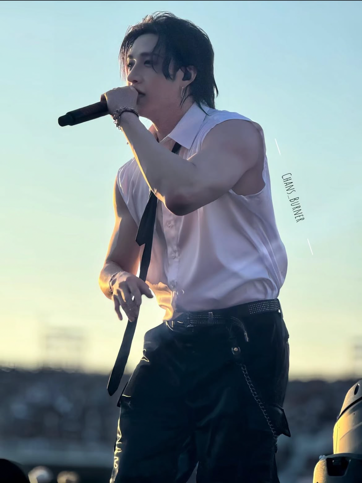 Latest photo of Bang Chan (Stray Kids)