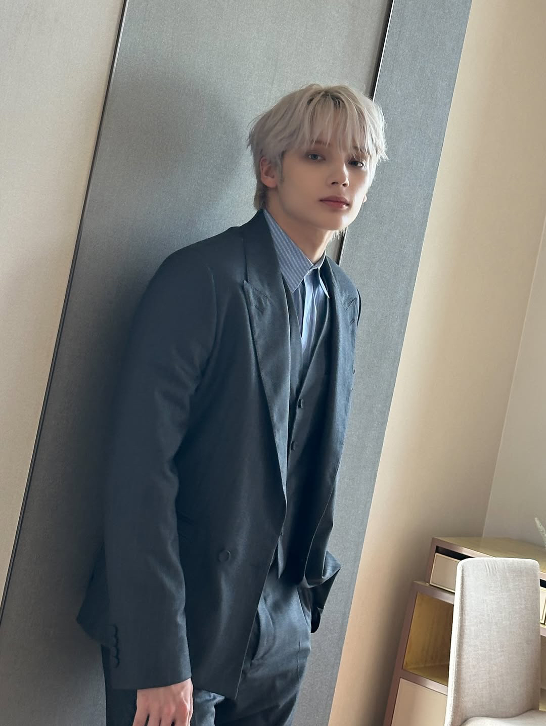 Recent activity shot of HueningKai (TOMORROW X TOGETHER)