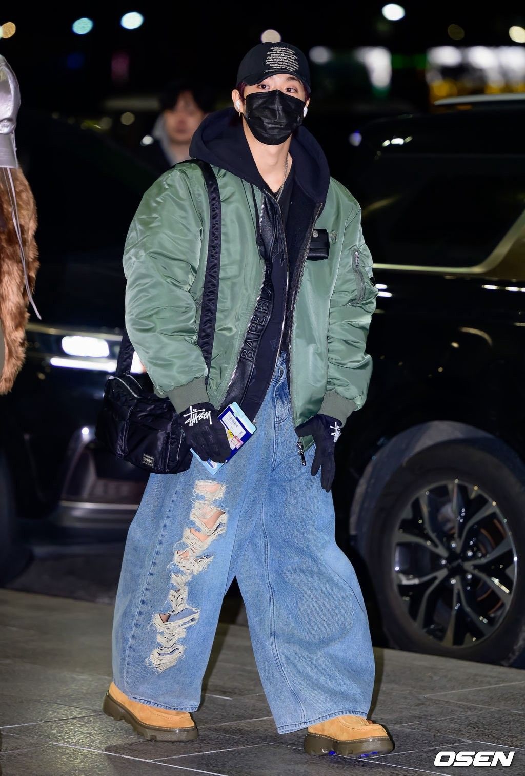 A moment captured by HAN (Stray Kids)'s fan