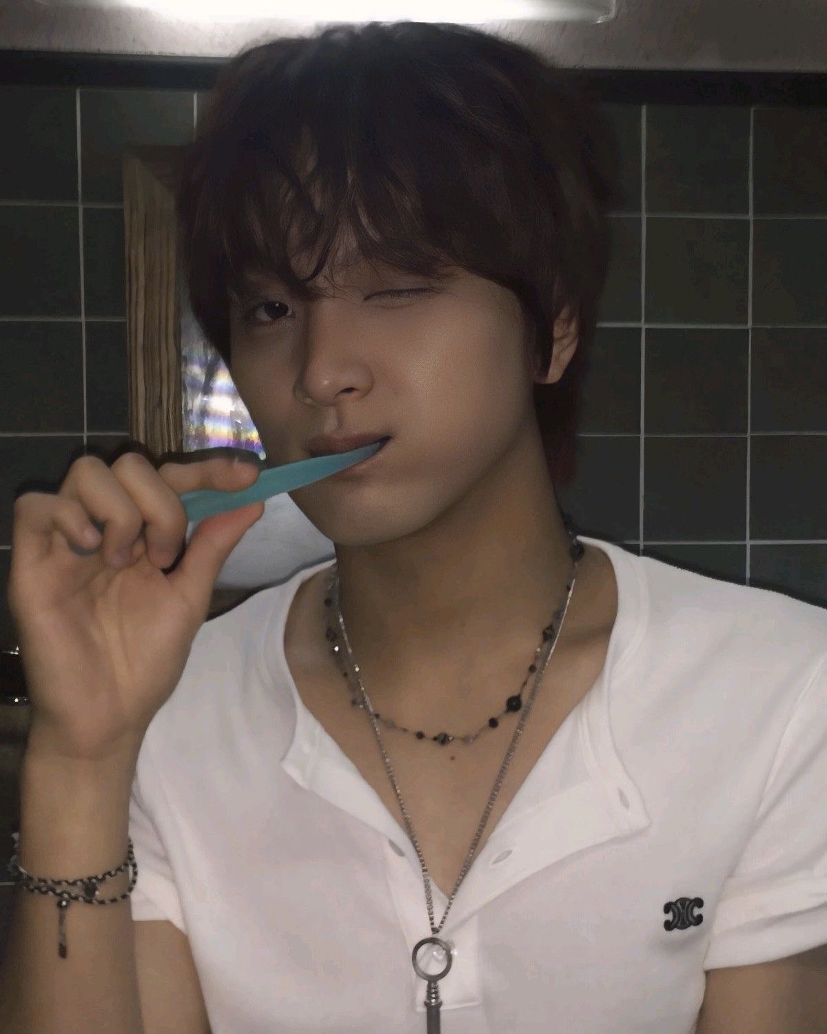 A moment captured by Haechan (NCT 127, NCT DREAM)'s fan