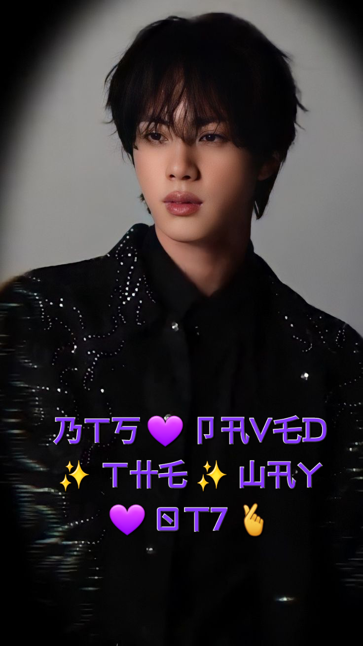 A moment captured by Jin (BTS)'s fan