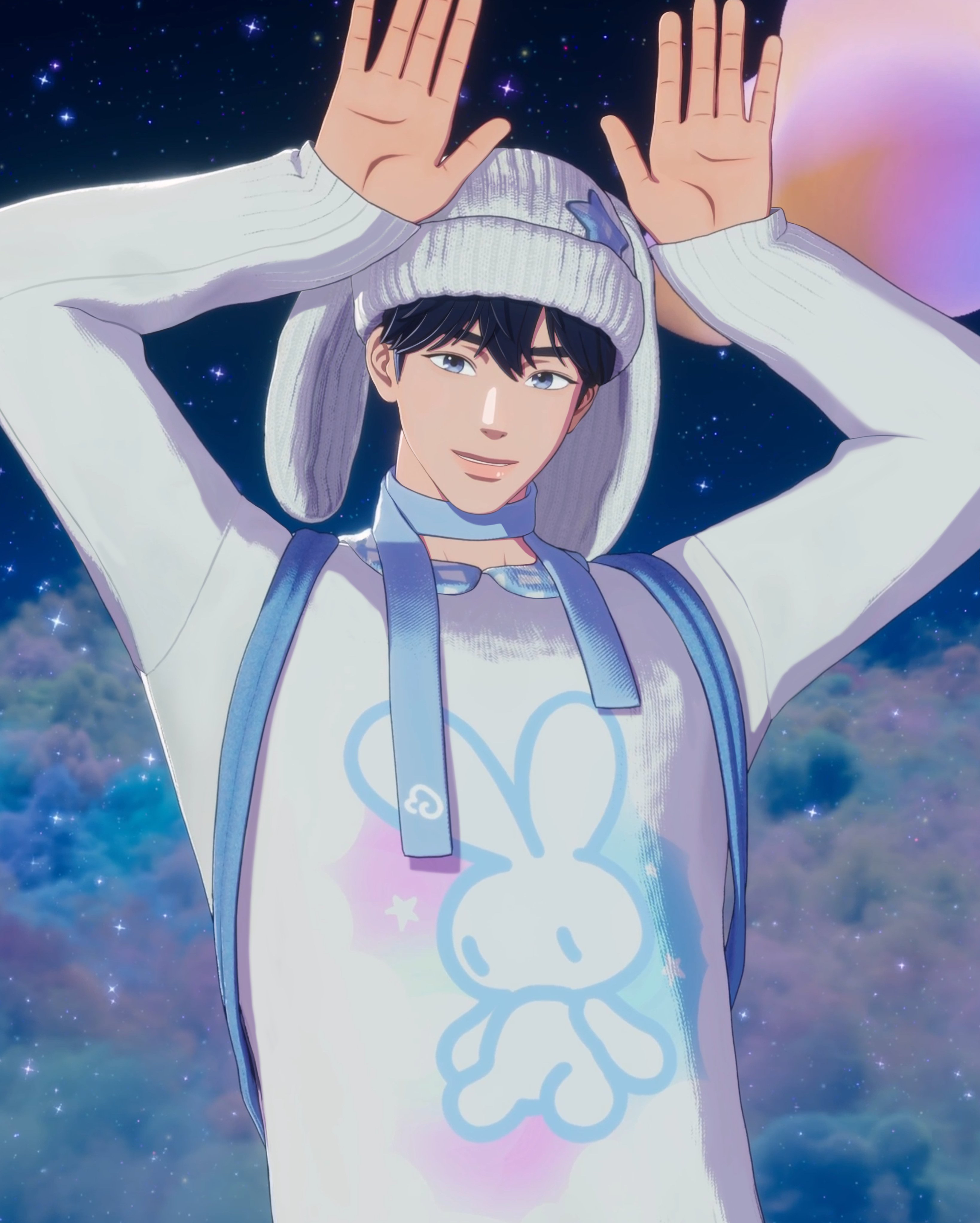 Recent activity shot of Yejun (PLAVE)