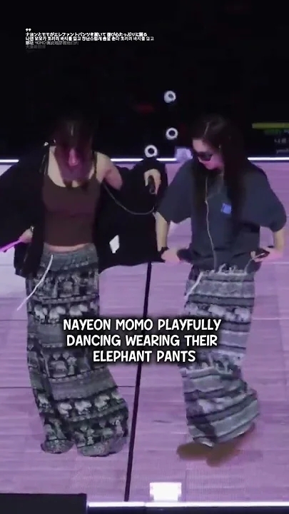 Behind-the-scenes cut of Momo (TWICE)