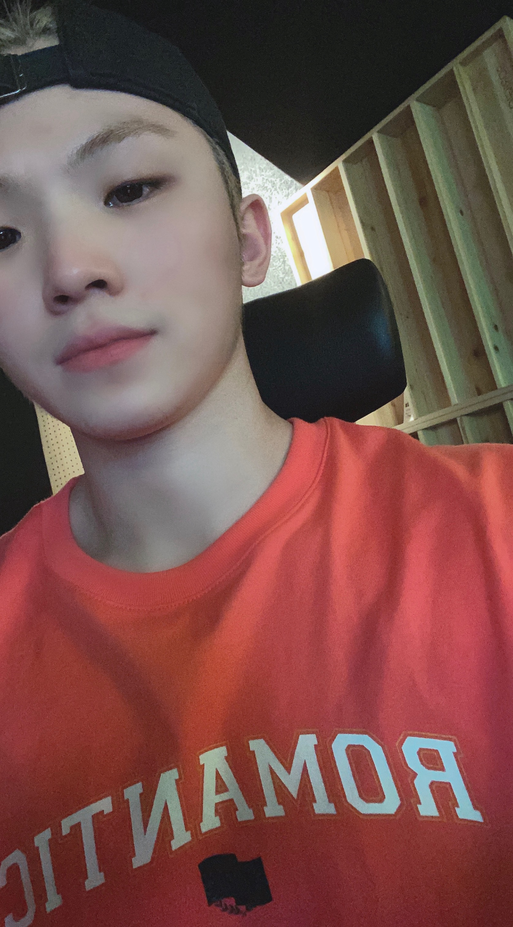 Recent activity shot of Woozi (SEVENTEEN)