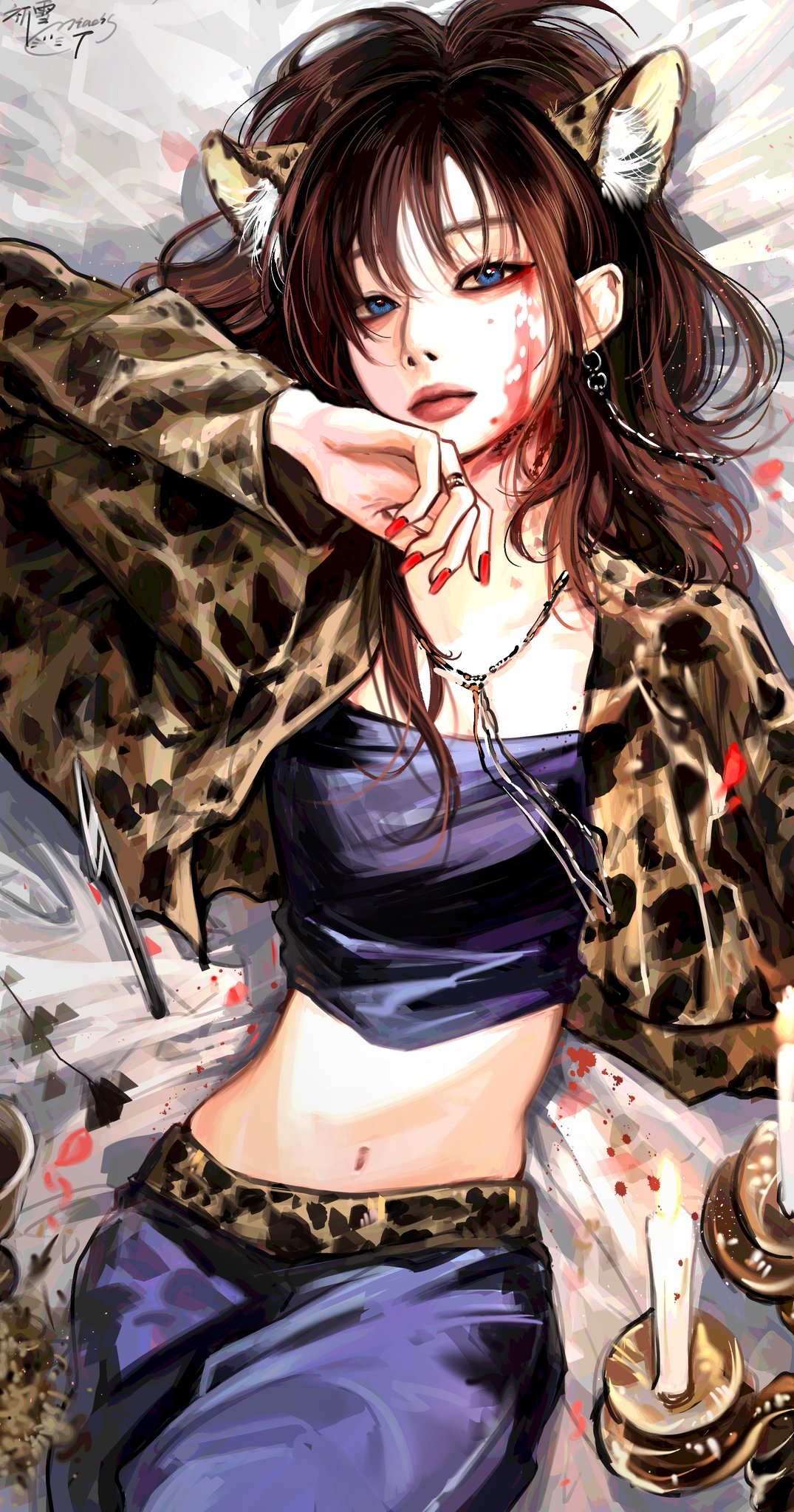 A heartfelt wallpaper shared by Winter (aespa)'s fans