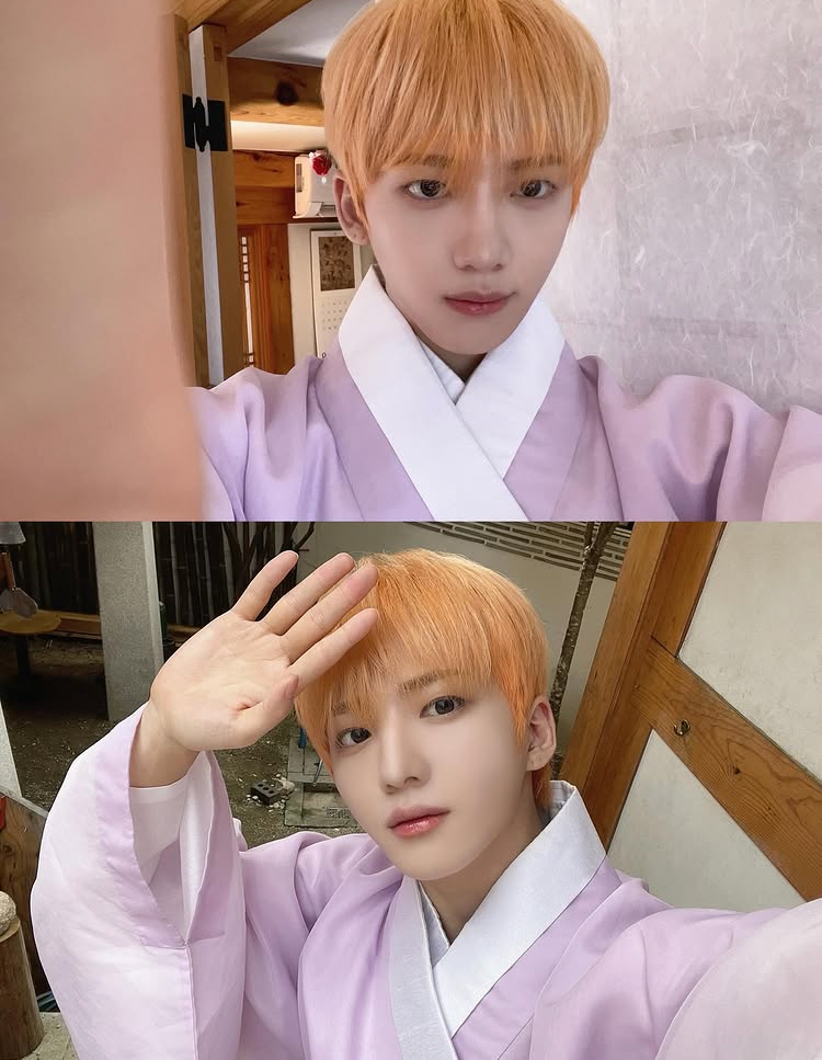 Recent activity shot of Minjae (Xikers)