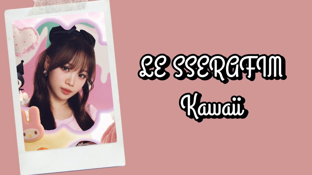 Recent activity shot of Kim Chaewon (LE SSERAFIM)