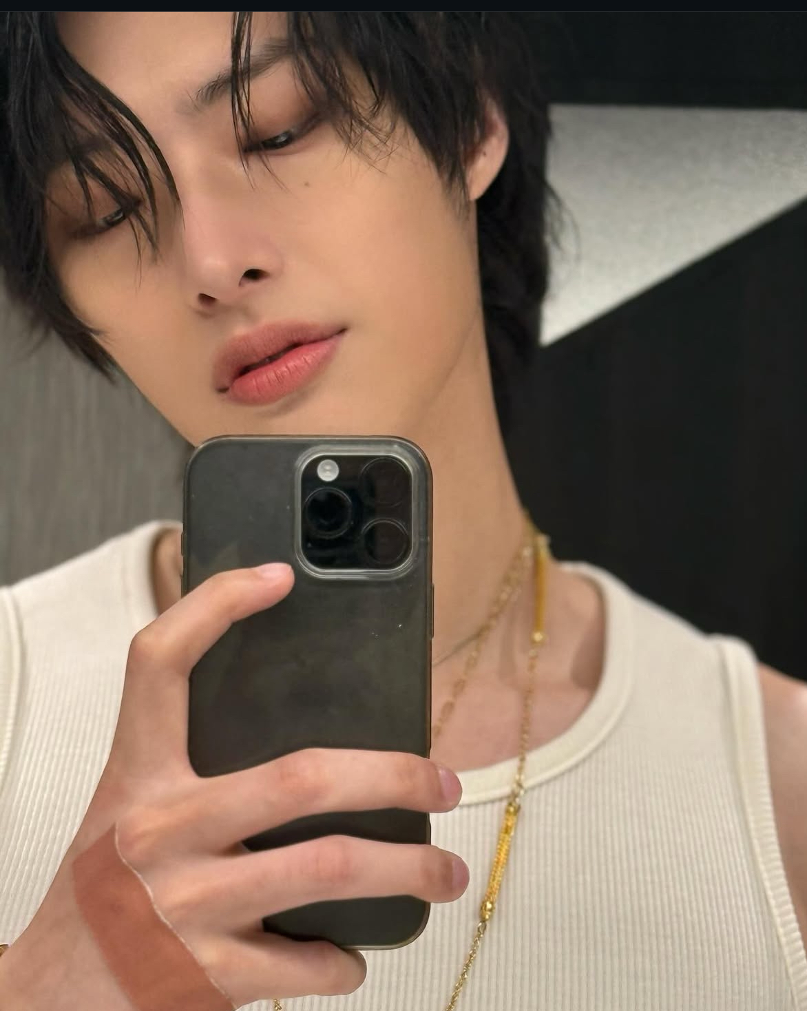 Recent activity shot of Mingi (ATEEZ)