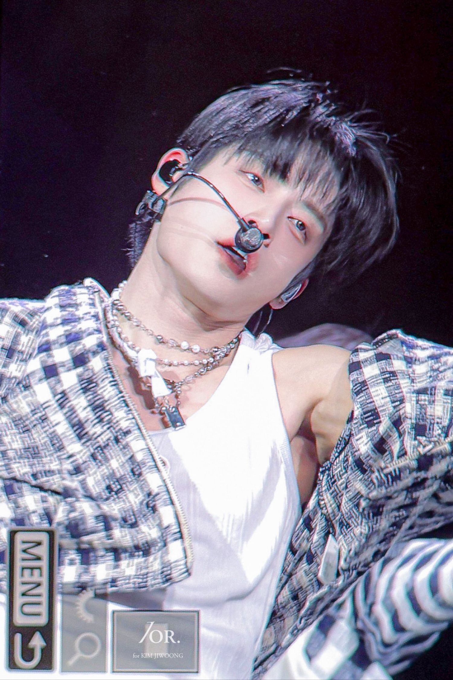 Recent activity shot of Kim Jiwoong (ZEROBASEONE)