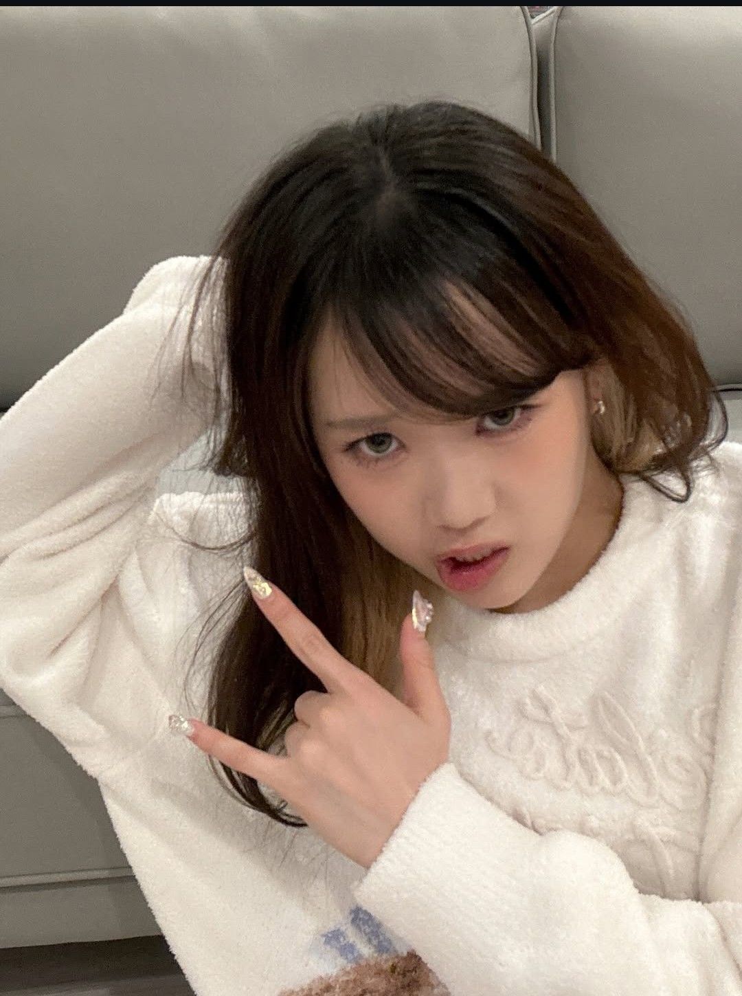 A moment captured by Shimizu Keiko (ME:I)'s fan