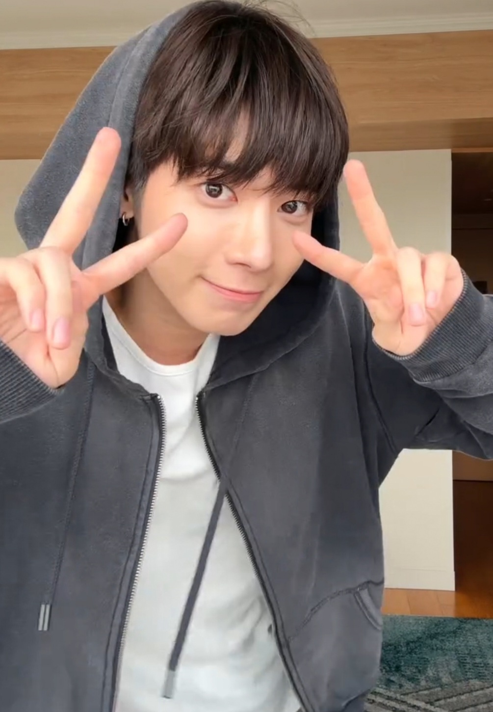 A moment captured by Taehyun (TOMORROW X TOGETHER)'s fan