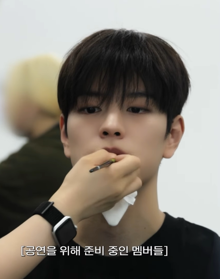 Behind-the-scenes cut of Seungmin (Stray Kids)