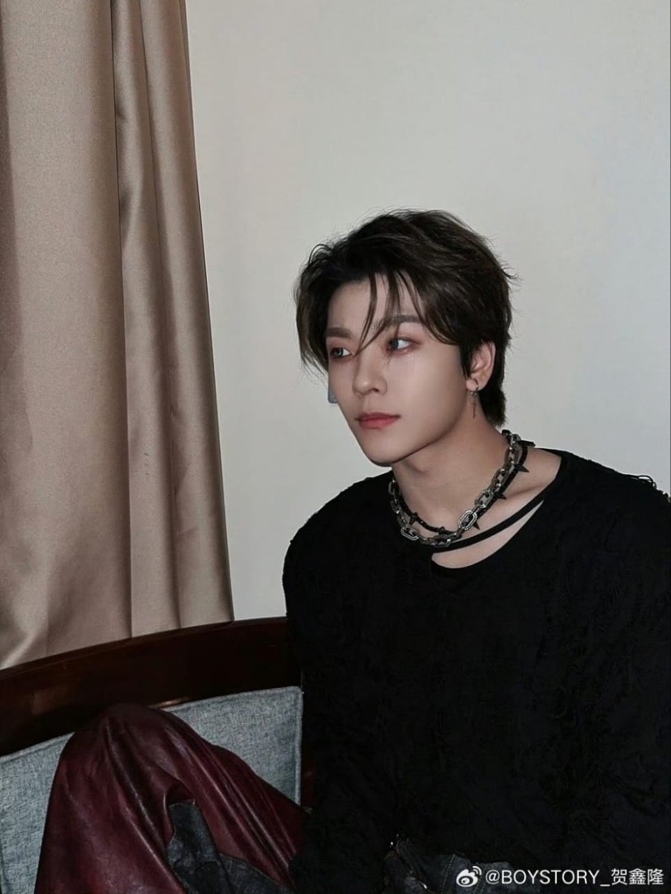 Behind-the-scenes cut of He Xinlong (BOY STORY)